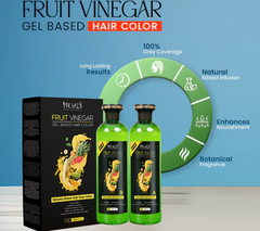 Fruit Vinegar Gel Based Hair Color 125ML (Pack of 2)